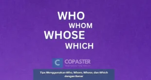 copaster.com - who, whom, whose and which